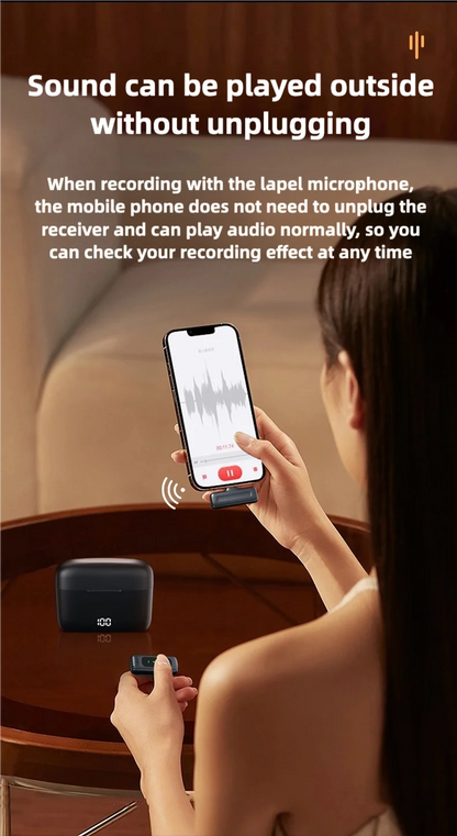J16 Wireless Lavalier Microphone