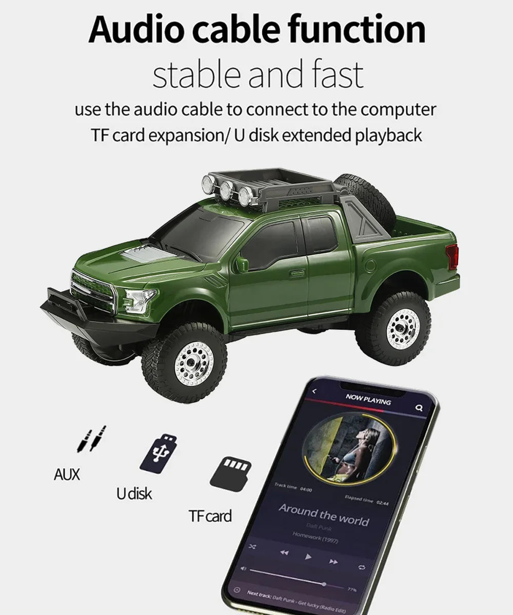 WS-589 Ford Raptor Portable Rechargeable Bluetooth Speaker
