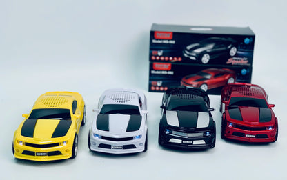WS-592 Portable Car-Shaped Rechargeable Bluetooth Speaker