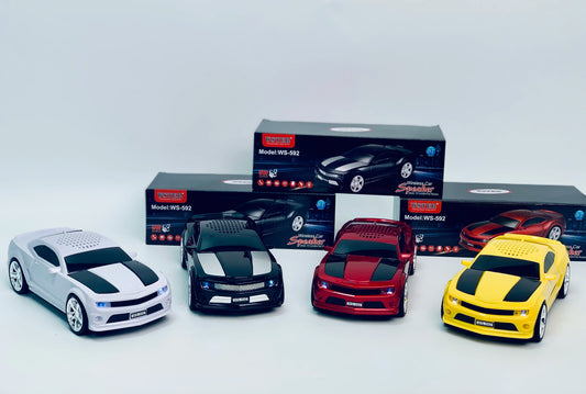 WS-592 Portable Car-Shaped Rechargeable Bluetooth Speaker