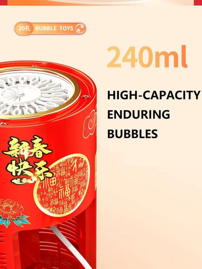 Portable Firework Bubble Machine