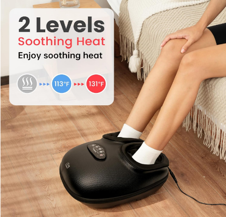 E +  SHIATSU FOOT MASSAGER
