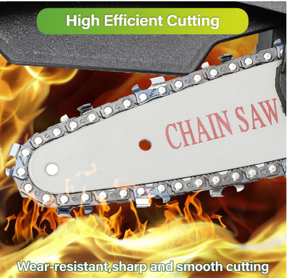 E+ MINI ELECTRIC CHAINSAW CORDLESS MACHINE