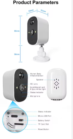E + SMART BATTERY CAMERA