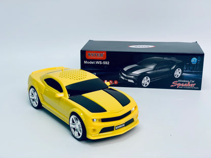 WS-592 Portable Car-Shaped Rechargeable Bluetooth Speaker