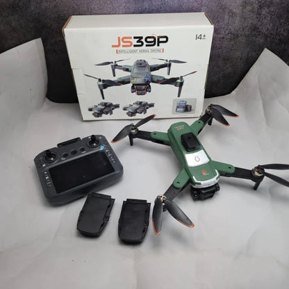 JS39P Drone with Display Remote & Brushless Motor.