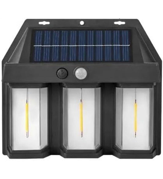 Solar interaction wall lamp