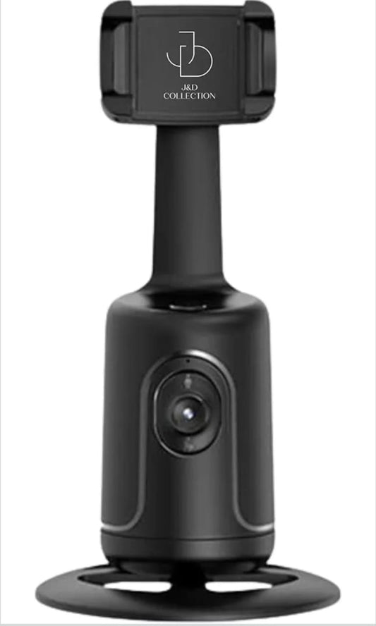 Auto face tracking selfie stick tripod