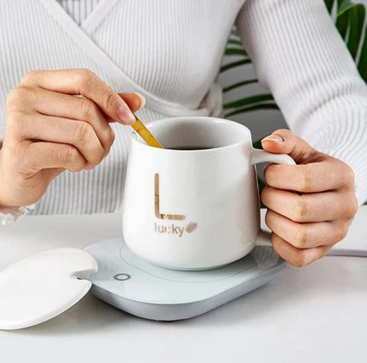 electric mug warmer set