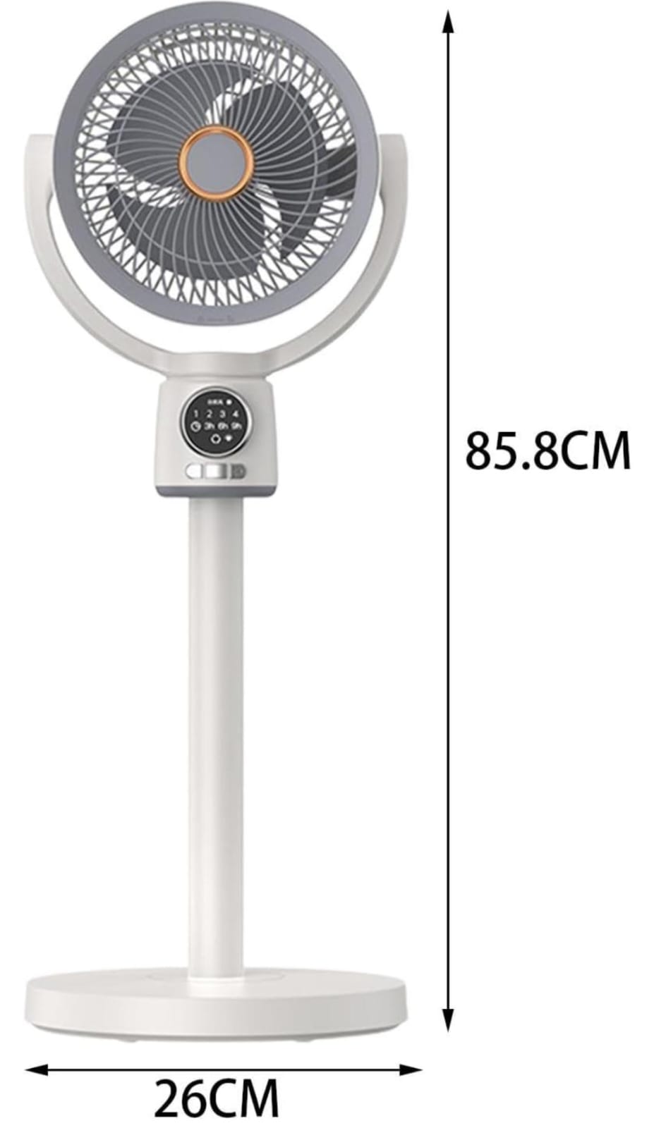 F1 rechargeable fan