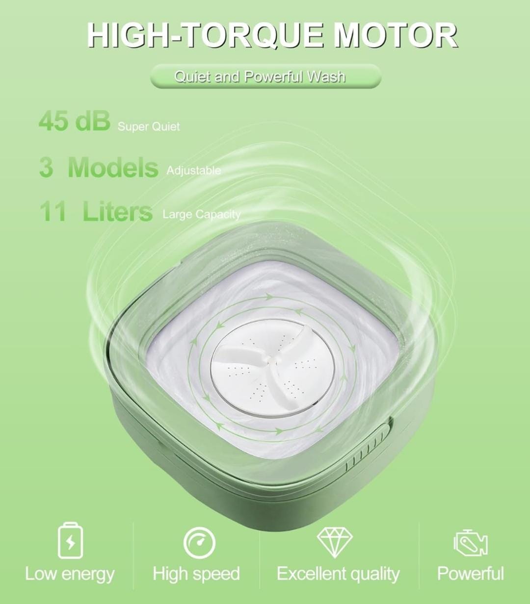 Mini portable washing machine