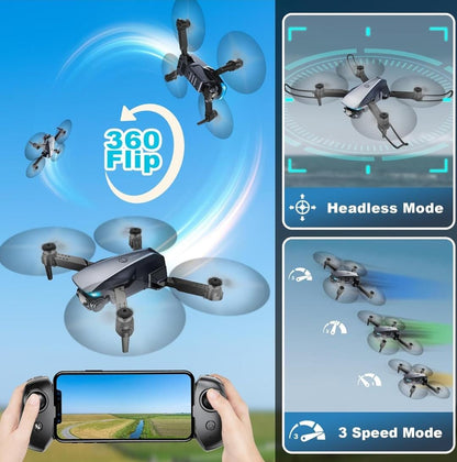 A foldable RC quadcopter DRONE
