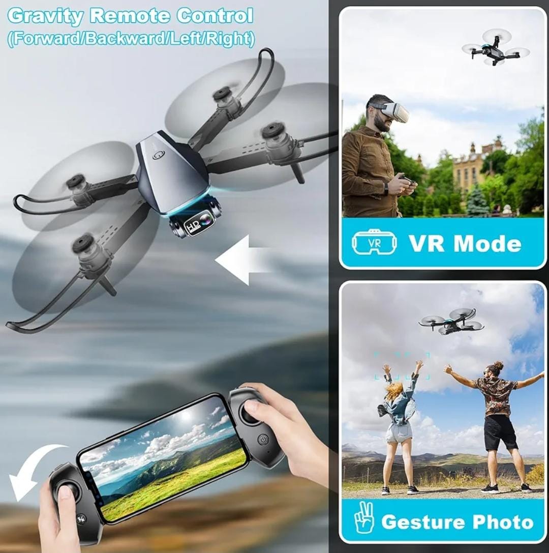 A foldable RC quadcopter DRONE