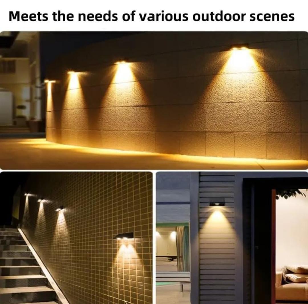 Solar interaction wall lamp