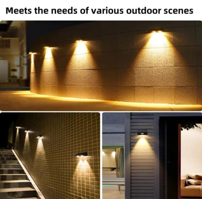 Solar interaction wall lamp
