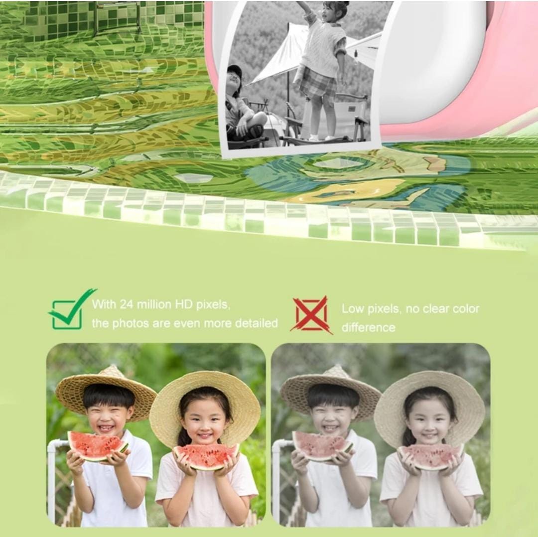 Children printing camera