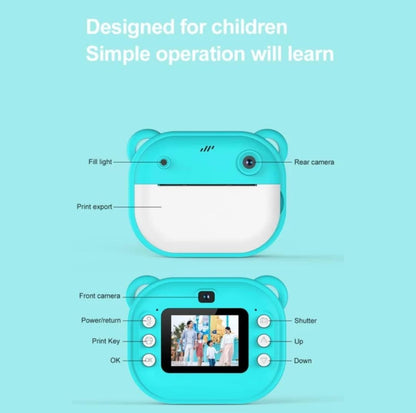 Children printing camera