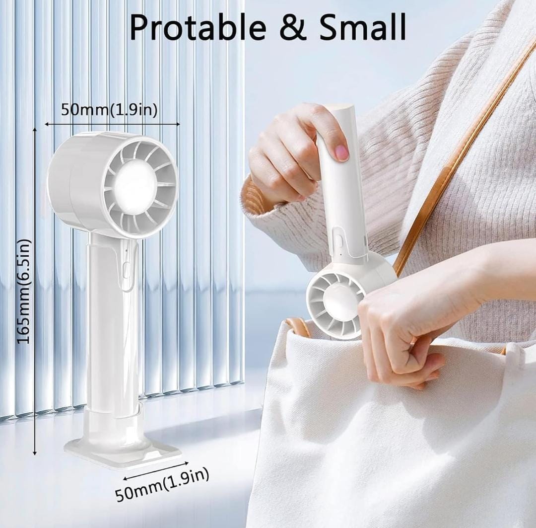 Handheld mini fan