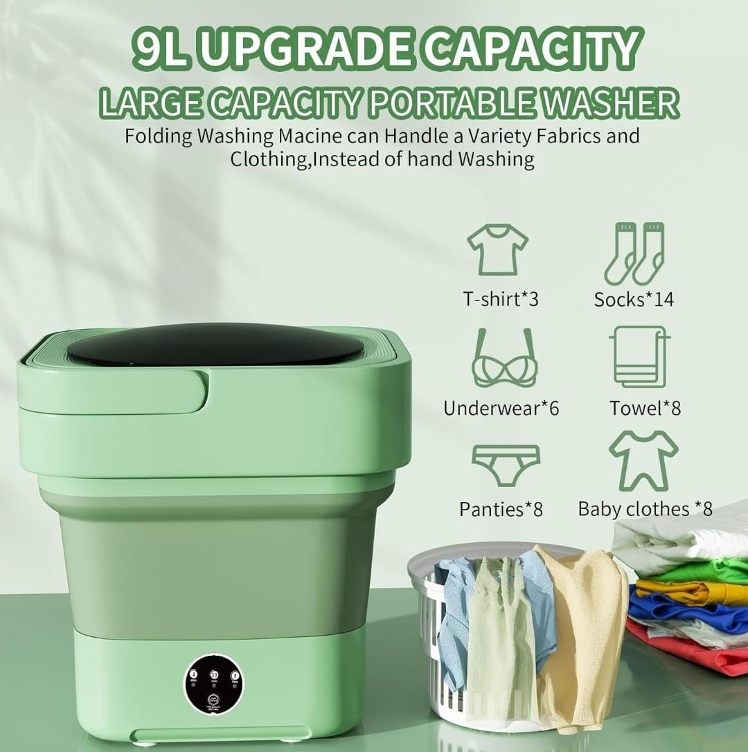 Folding portable Washing machine