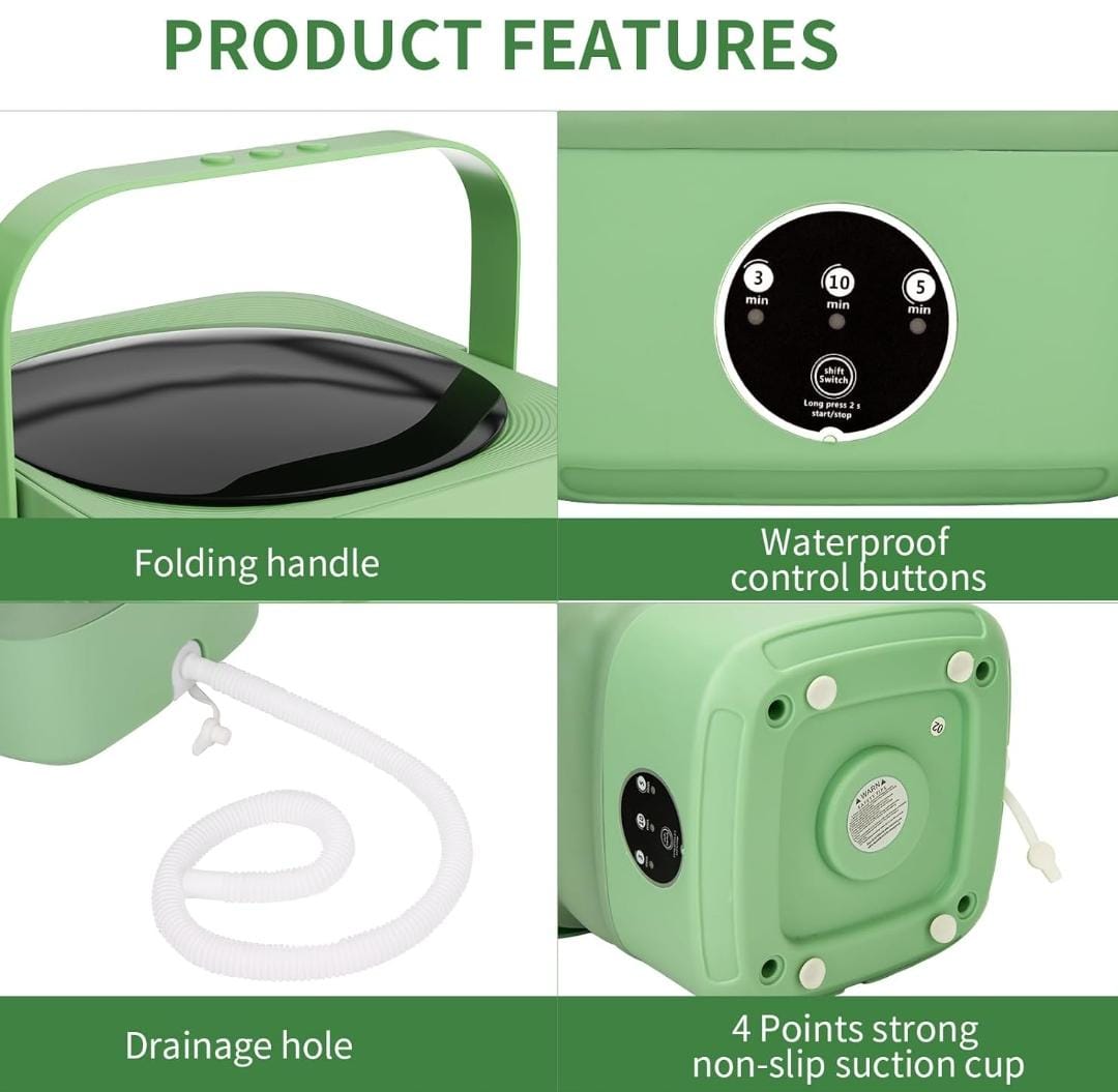 Folding portable Washing machine