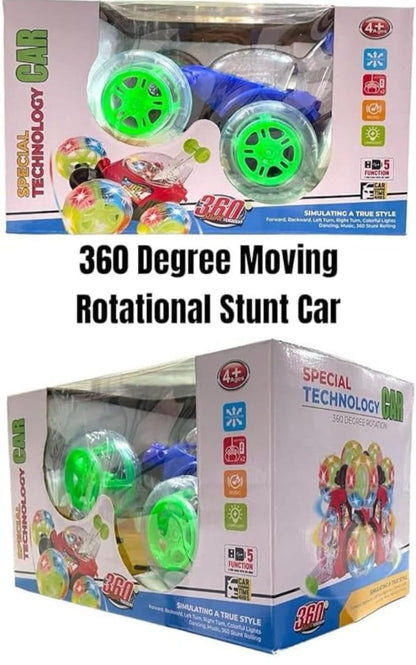 360° rotation stunt car