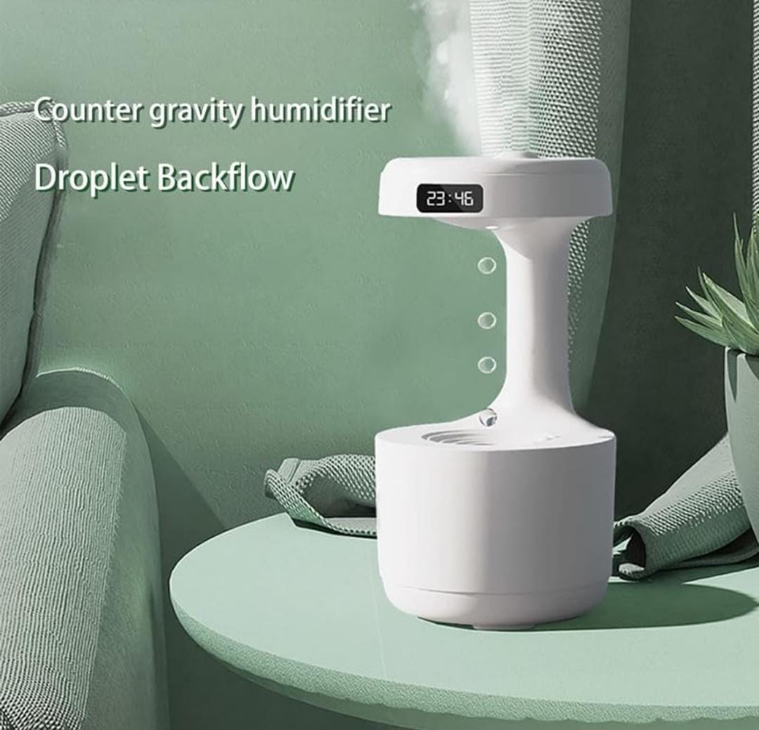 Anti-Gravity Water Droplet Humidifier