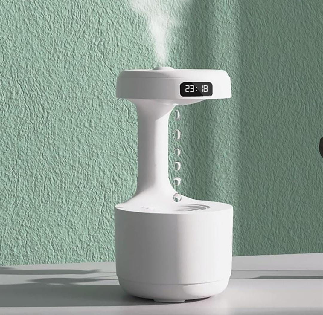 Anti-Gravity Water Droplet Humidifier