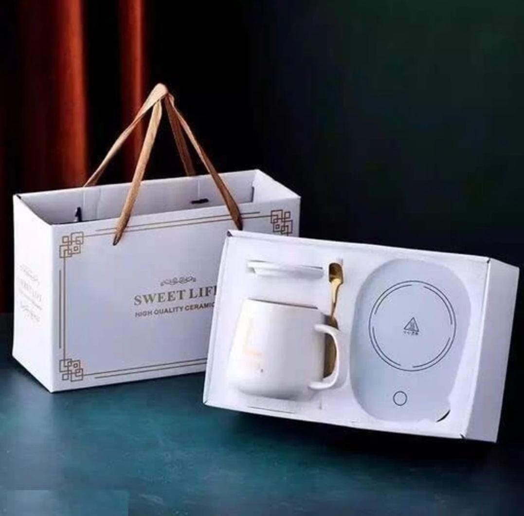 electric mug warmer set