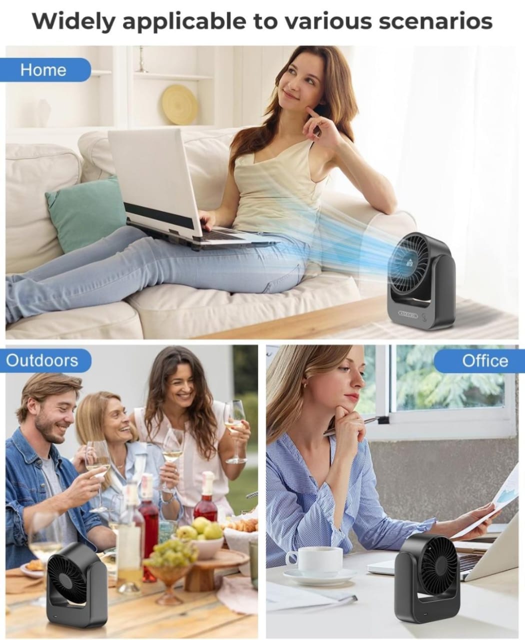 mini hanging waist fan