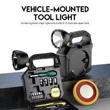 MX-5511 Solar Working Light Tool Set