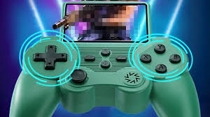 2024 New Arrival Q20 Handheld Game Console+Controller in One, 520 Games Single Double Player Game