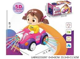 GIRL STUNT CAR FOR KIDS