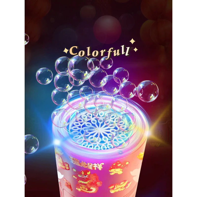 Portable Firework Bubble Machine