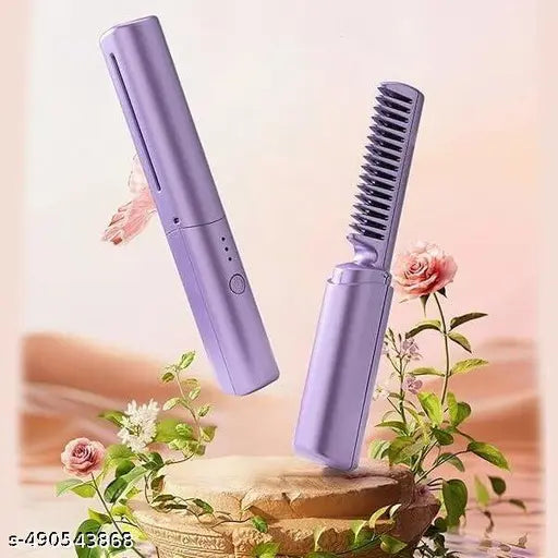 Rechargeable Hot Comb hair straightener