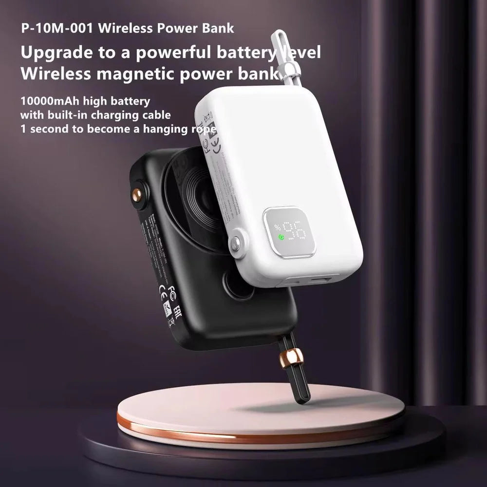 10000 maH Wireless Charging Powerbank