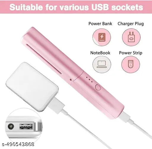 Rechargeable Hot Comb hair straightener