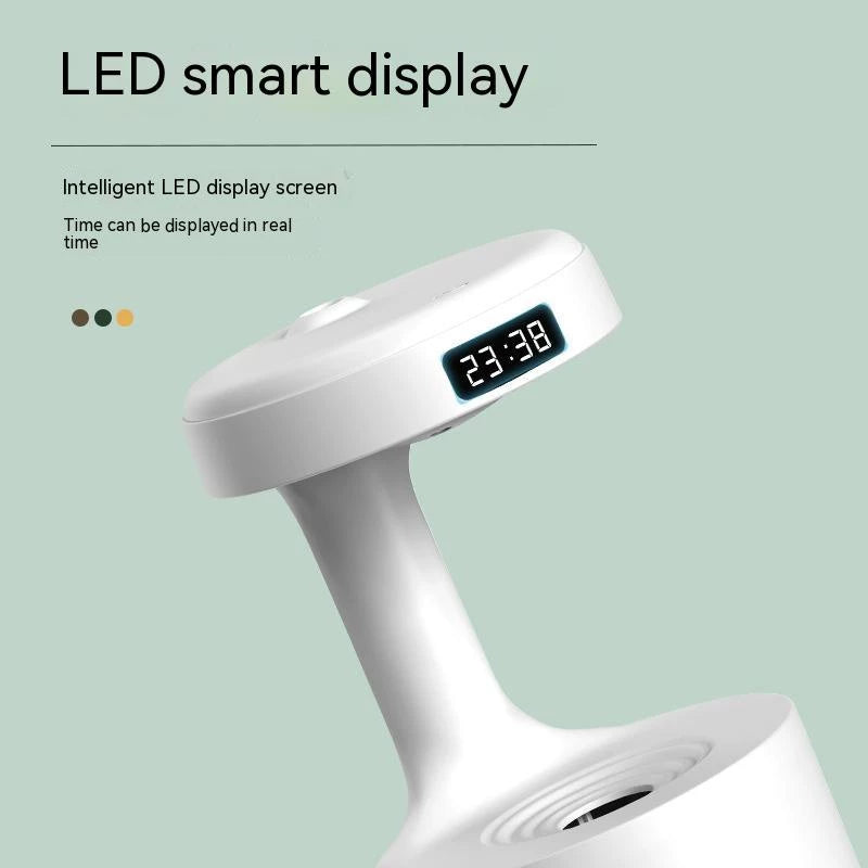 Anti-gravity Humidifier with Clock