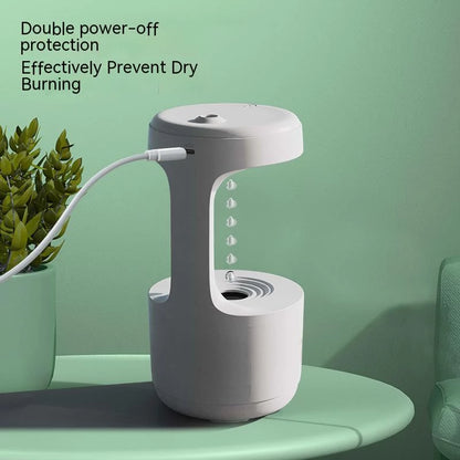 Anti-gravity Humidifier with Clock