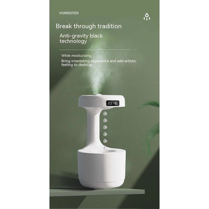 Anti-gravity Humidifier with Clock