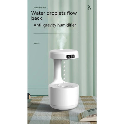 Anti-gravity Humidifier with Clock