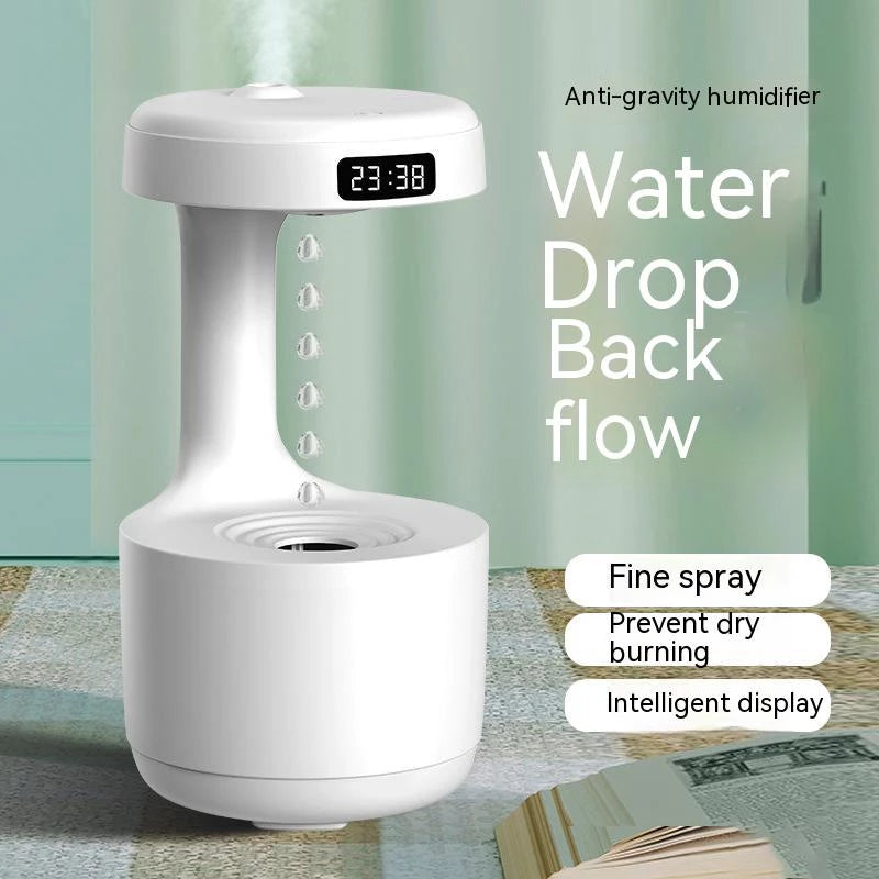 Anti-gravity Humidifier with Clock